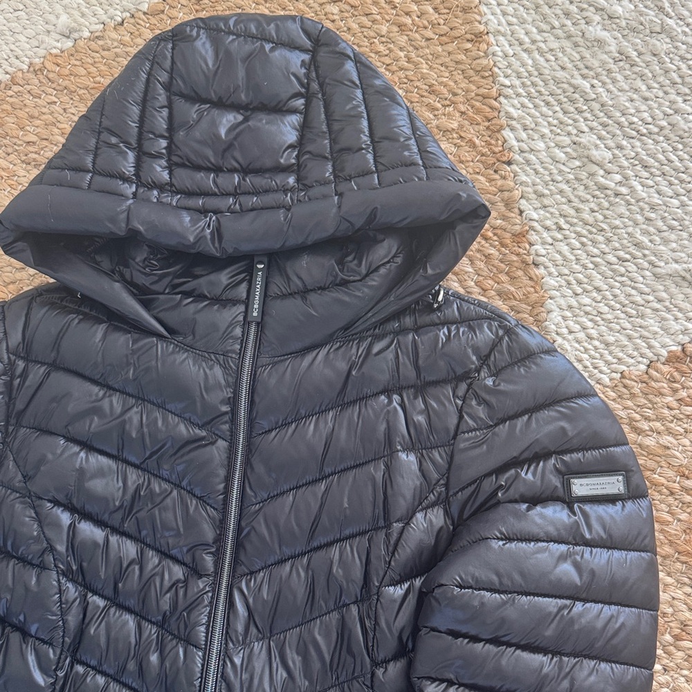 BCBGMaxAzria Black Puffer Jacket
